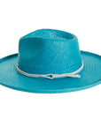 Horseshoe Bay | Womens Turquoise Sun Straw Hat
