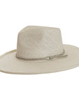 Bailey White Sun Straw Hat Side View