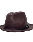 Balboa Brown Hat Angled Left View