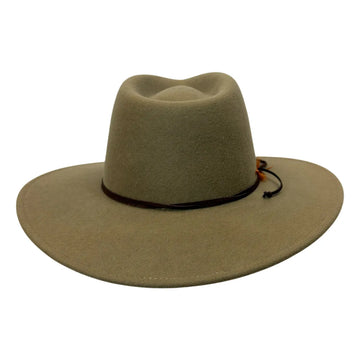 Base Camp | Womens Wool Felt Crushable Outback Hat