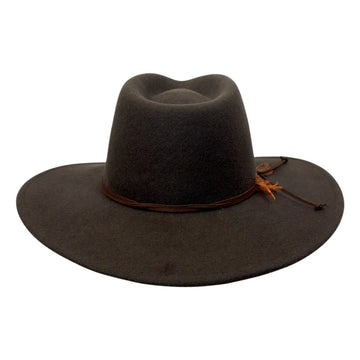 Base Camp | Womens Wool Felt Crushable Outback Hat