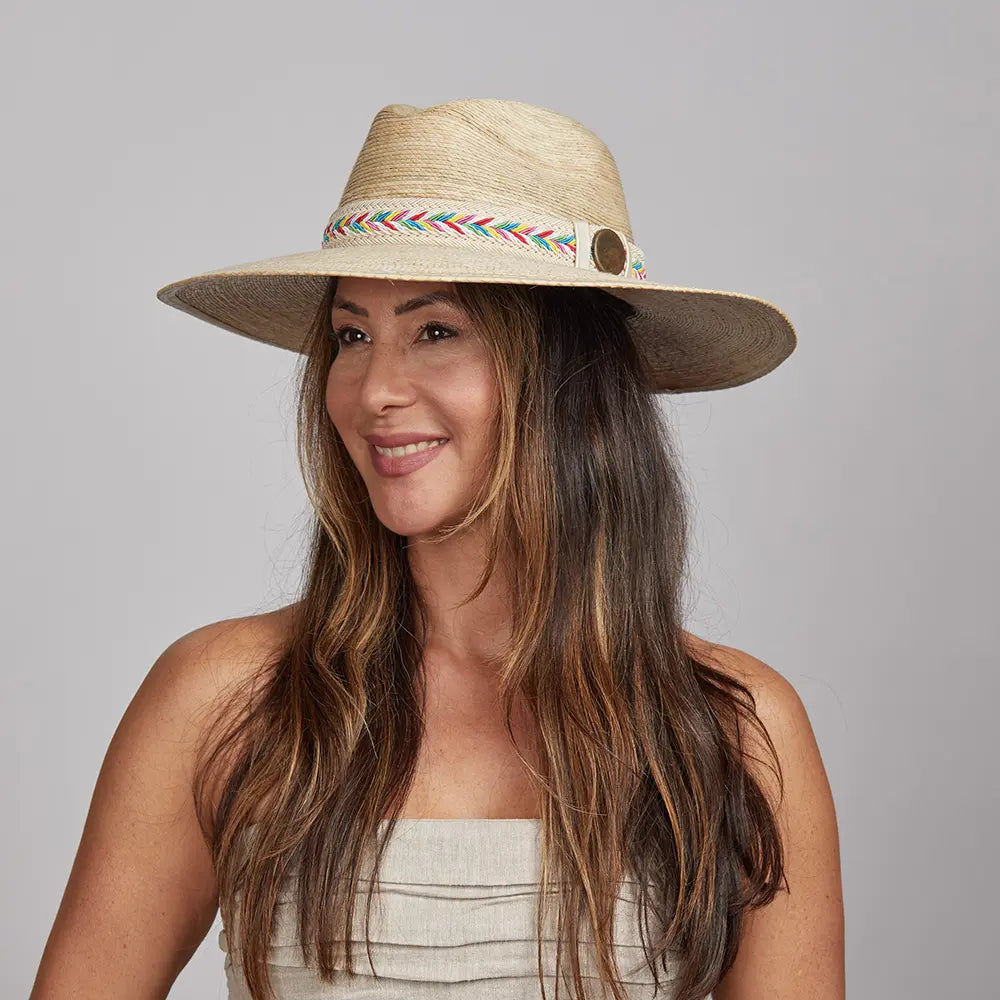 Bisbee | Womens Wide Brim Straw Hat – American Hat Makers Bisbee | Womens Wide Brim Straw Hat – American Hat Makers