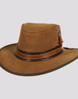 Bogart | Mens Genuine Leather Safari Outback Hat