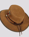 Bogart | Mens Genuine Leather Safari Outback Hat