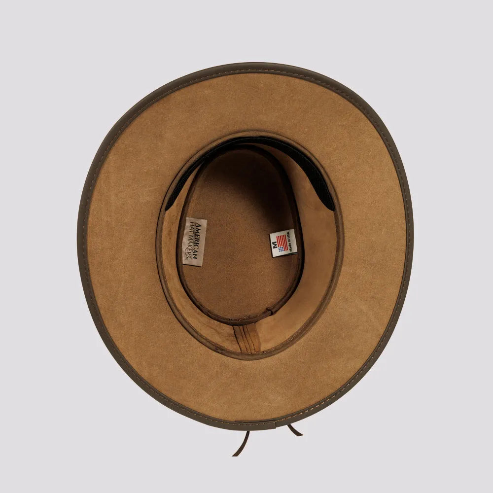 Bogart | Mens Genuine Leather Safari Outback Hat