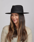 Bondi | Womens Wide Brim Felt Fedora Hat