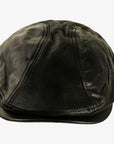 Bookie | Mens Leather Flat Cap