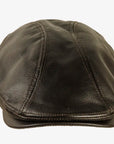 Bookie | Mens Leather Flat Cap