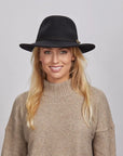 Boondocks | Womens Felt Fedora Hat