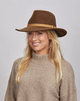 Boondocks | Womens Felt Fedora Hat