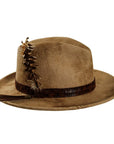 Bootlegger Felt Fedora  Side View