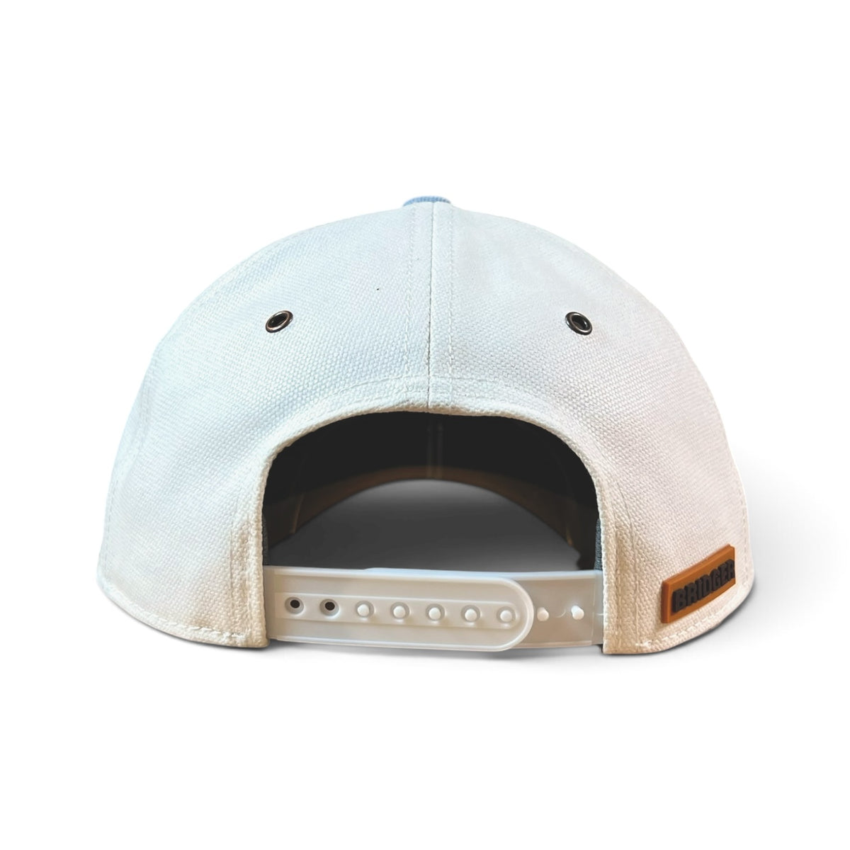 Whitecap | Mens White & Denim Ball Cap