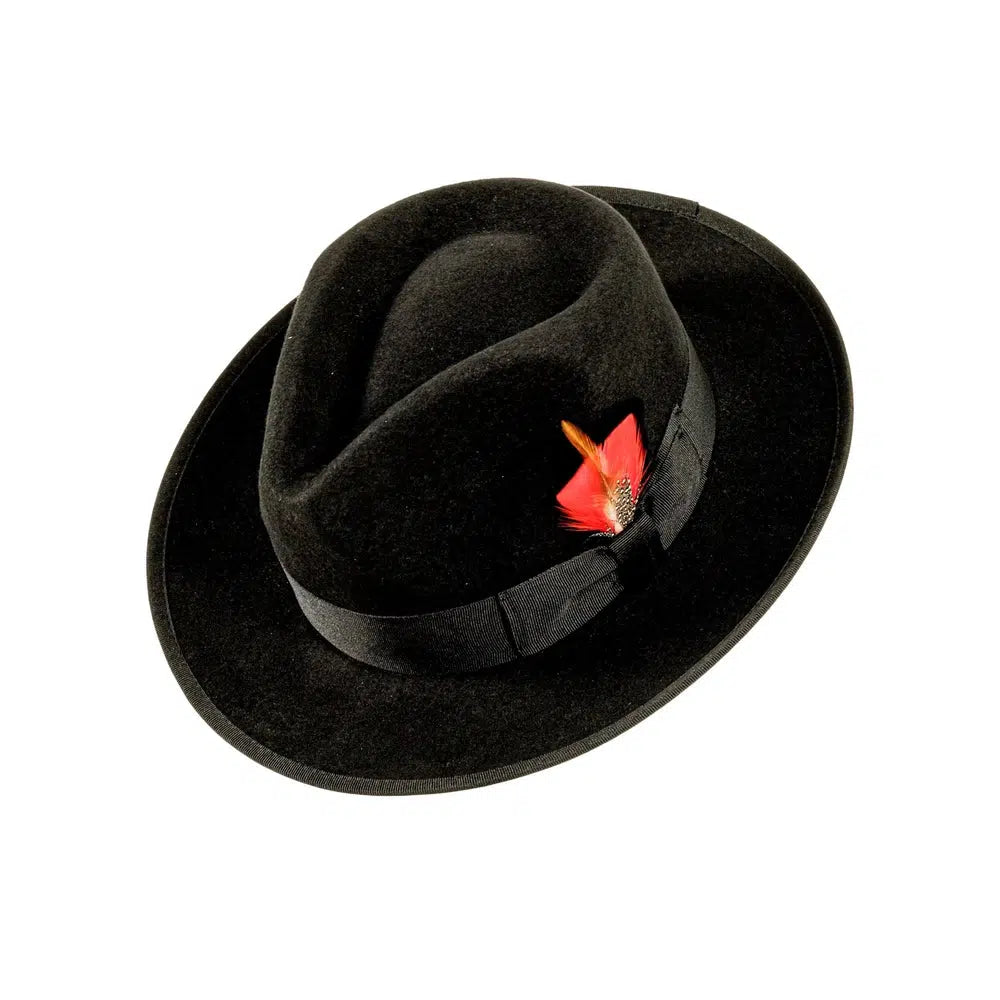 Buy red fedora hat sales