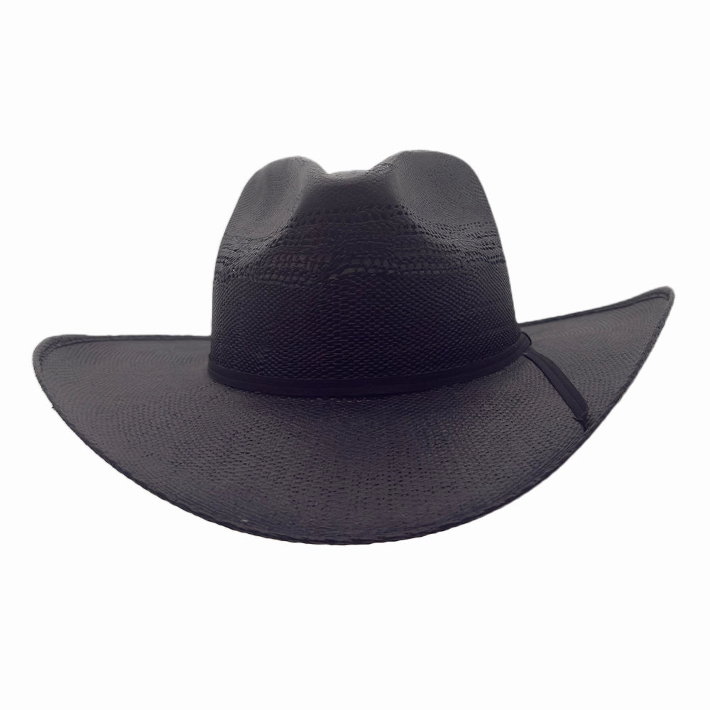 Brody | Mens Western Pinch Front Bangora Straw Cowboy Hat