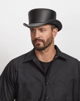 Bromley | Mens Leather Top Hat