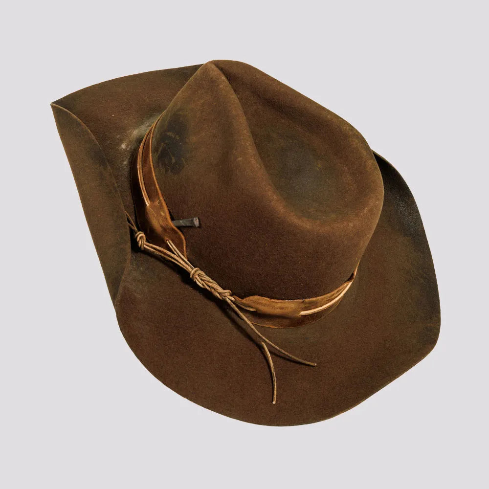 Bronson | Womens Distressed Wool Felt Cowgirl Hat