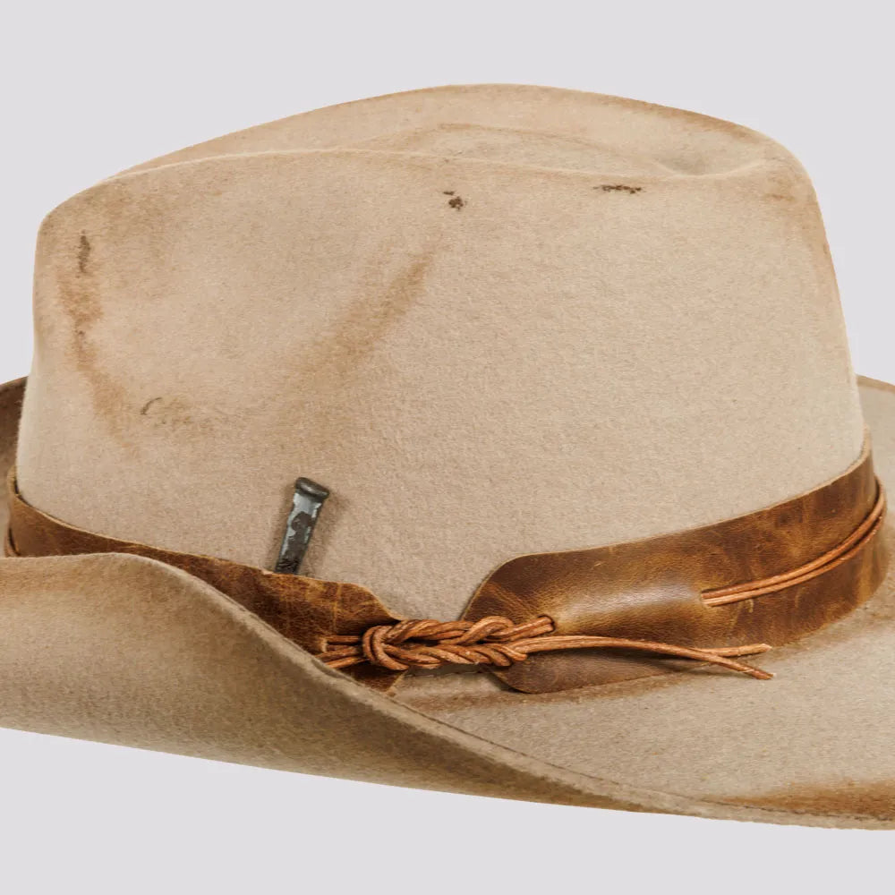 Bronson | Mens Distressed Wool Felt Cowboy Hat