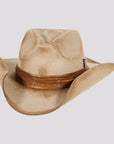 Bronson | Womens Distressed Wool Felt Cowgirl Hat