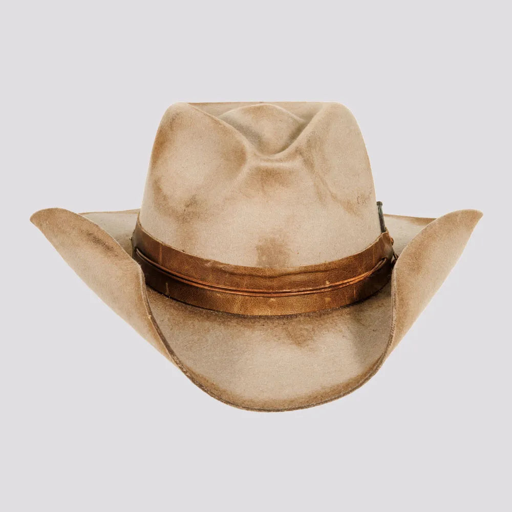 Bronson | Mens Distressed Wool Felt Cowboy Hat