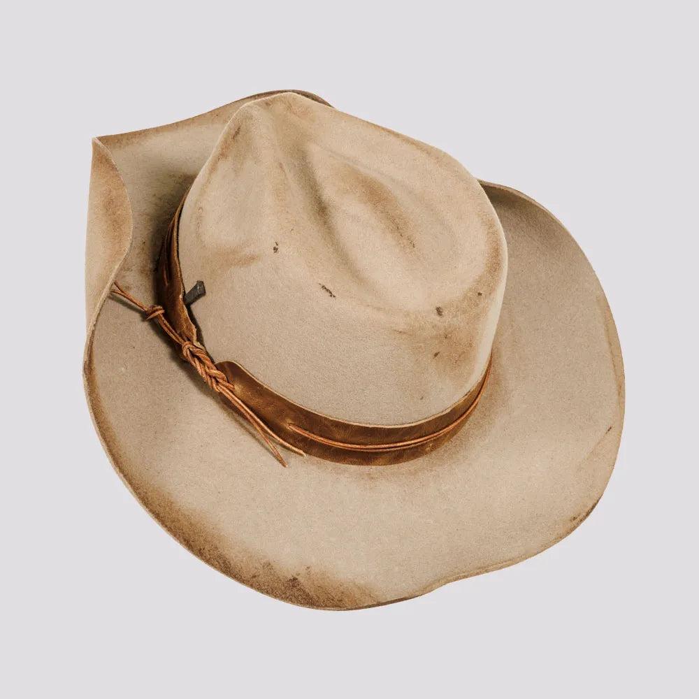 Bronson | Mens Distressed Wool Felt Cowboy Hat