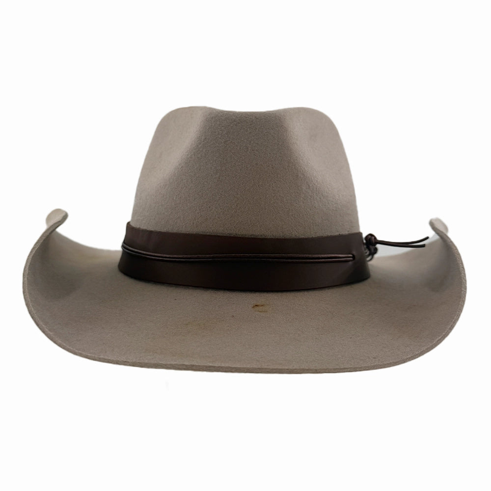 Bronson | Mens Tan Wool Felt Cowboy Hat