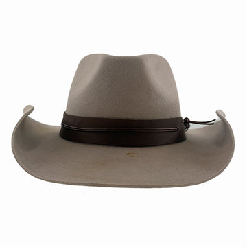 Bronson | Mens Tan Wool Felt Cowboy Hat