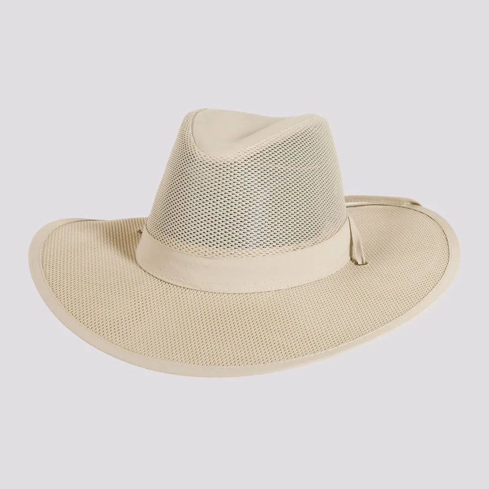 Bryce | Mens Nylon Mesh Outback Hat