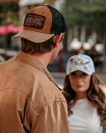 Burnt Ridge | Mens Camel Ball Cap
