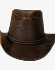 Butte | Womens Brown Western Genuine Leather Cowgirl Hat