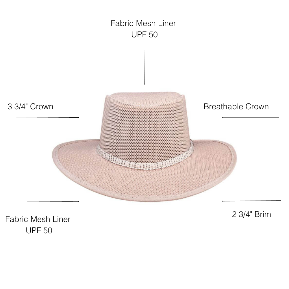 Cabana Mens Breathable Wide Brim Sun Hat American Hat Makers