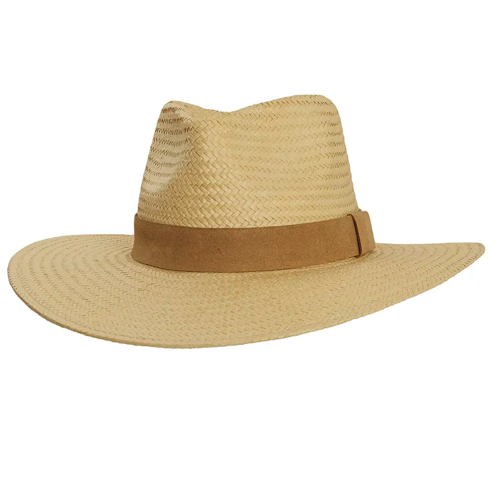 Cadence Sun Straw Hat Front View