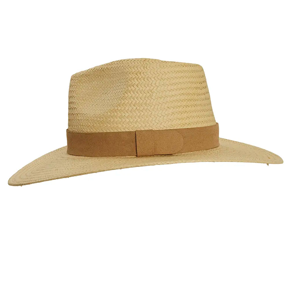 Cadence Sun Straw Hat Side View
