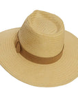Cadence Sun Straw Hat Angled View