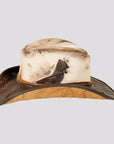 Calamity | Mens Distressed Genuine Leather Cowboy Hat