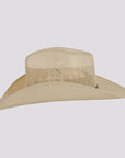 Caleb | Mens Vented Crown Canvas Western Cowboy Hat