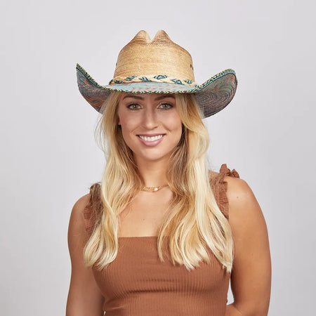 Cassius-Natural-Straw-Cowboy-  display picture 1