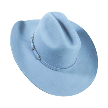 Cattleman | Womens Baby Blue Felt Cowgirl Hat