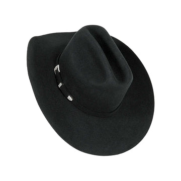 Cattleman | Womens Black Felt Cowgirl Hat