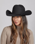 Cattleman Black | Womens Felt Black Cowgirl Hat