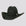 black cattleman cowboy hat angled shot
