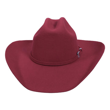 Cattleman | Womens Burgundy Felt Cowgirl Hat