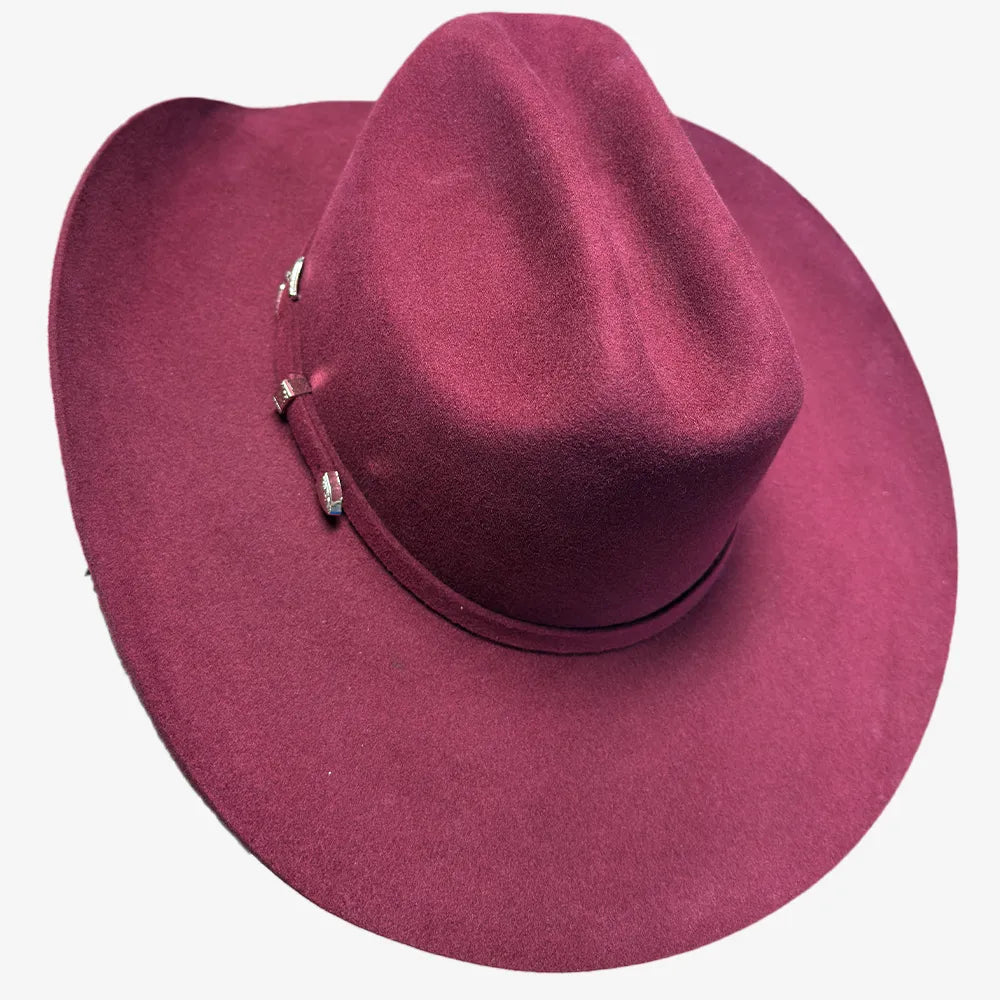Cattleman | Womens Felt Cowgirl Hat with Western Hat Band
