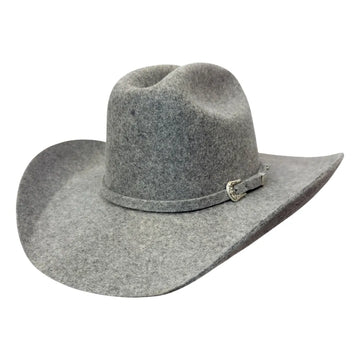 Cattleman | Womens Charcoal Tweed Felt Cowgirl Hat