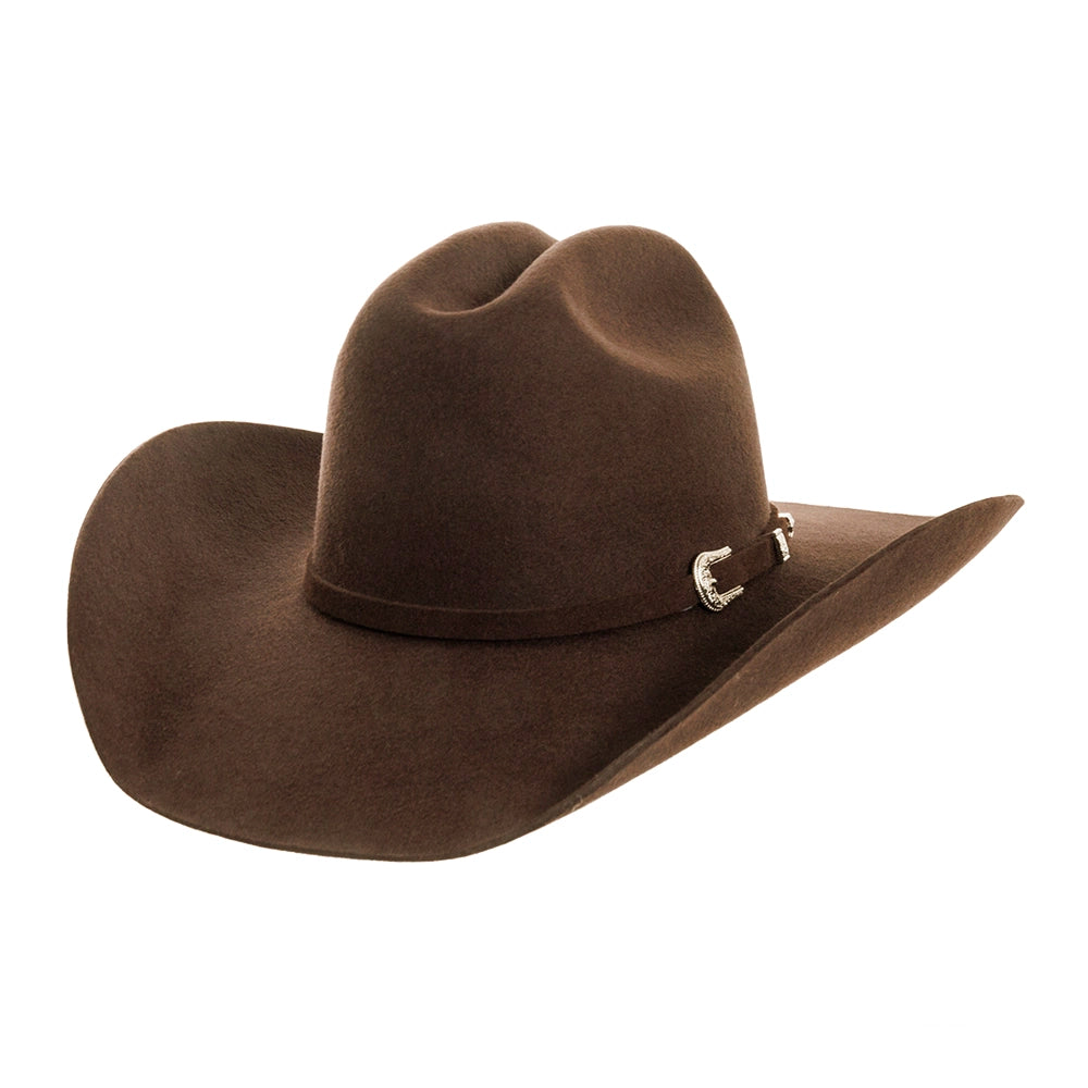 Cattleman | Womens Chocolate Brown Felt Cowgirl Hat