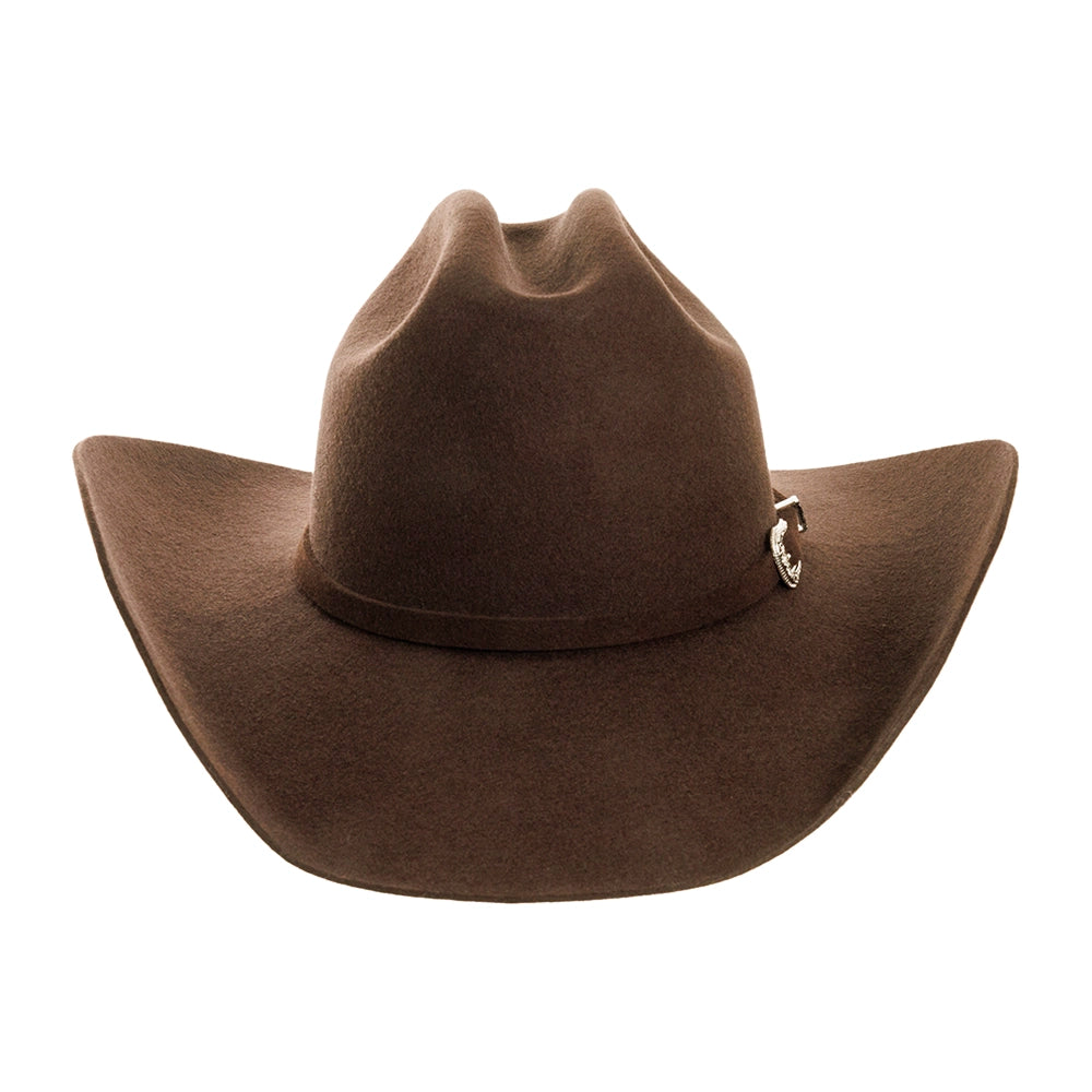 Cattleman | Mens Chocolate Brown Felt Cowboy Hat