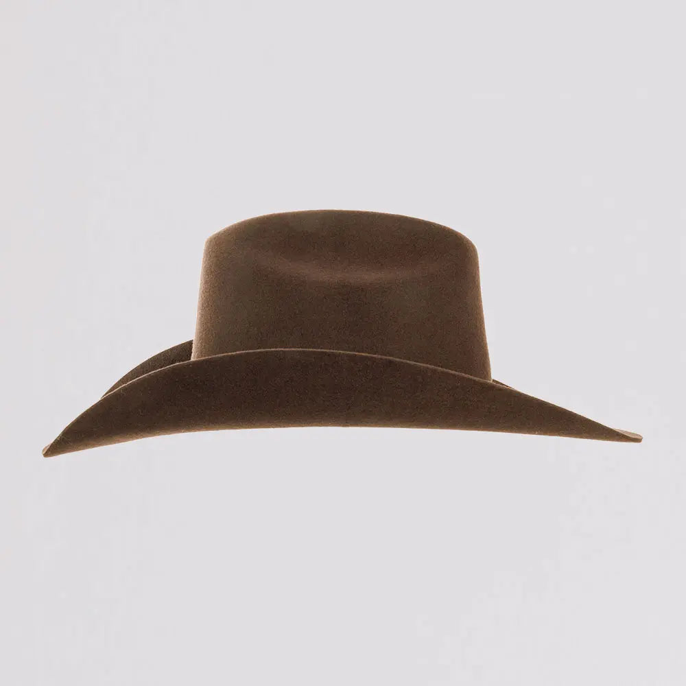 Cattleman Brown | Mens Felt Brown Cowboy Hat