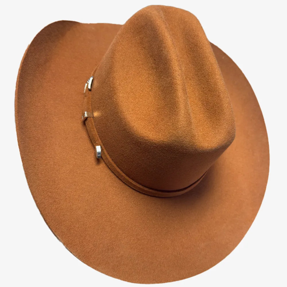 Cattleman | Womens Felt Cowgirl Hat with Western Hat Band