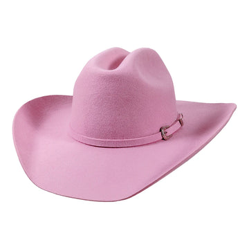 Cattleman | Womens Cotton Candy Pink Felt Cowgirl Hat