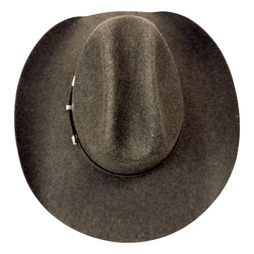 Cattleman | Womens Espresso Tweed Felt Cowgirl Hat