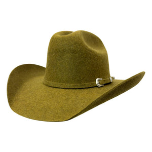 Cattleman | Mens Jalapeno Tweed Felt Cowboy Hat